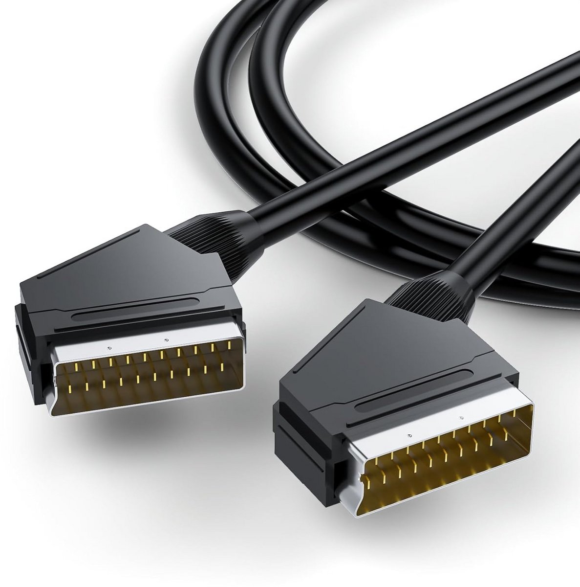 Scartkabel RGB True 21-Pin 5 Meter voor TV, Recorder en DVD-speler