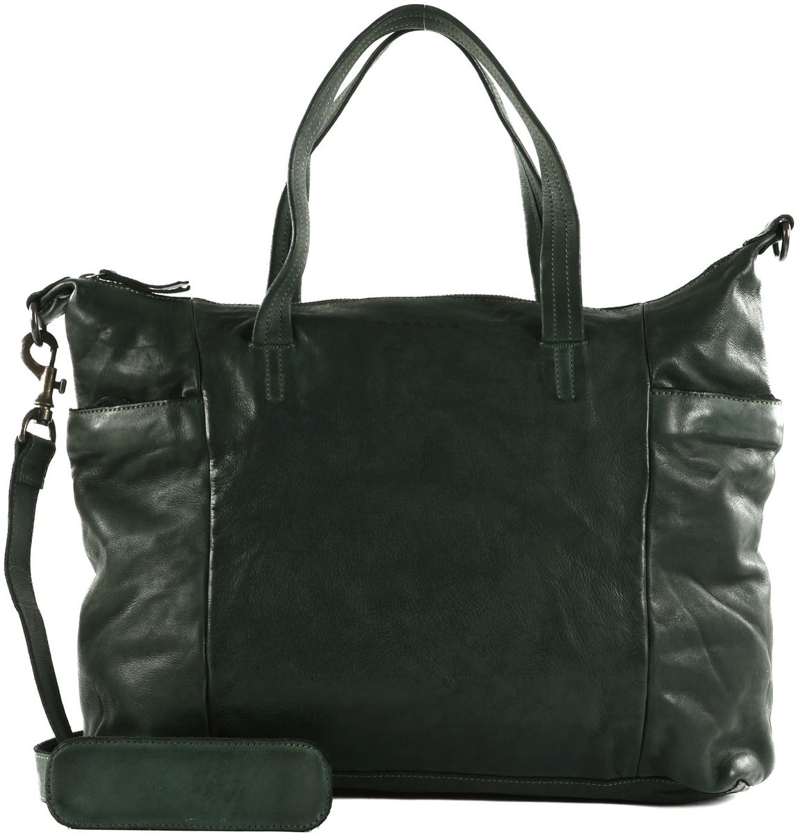 HAROLD'S shopper schoudertas Submarine Business Shopper Green donkergroen