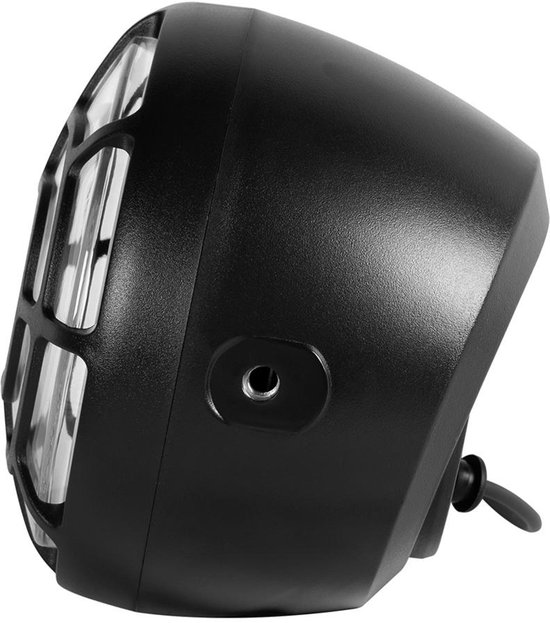 LED Koplamp voor Fatbike V20 Ouxi - Krachtige Voorlamp met Halo Ring - Zwart — afbeelding 2