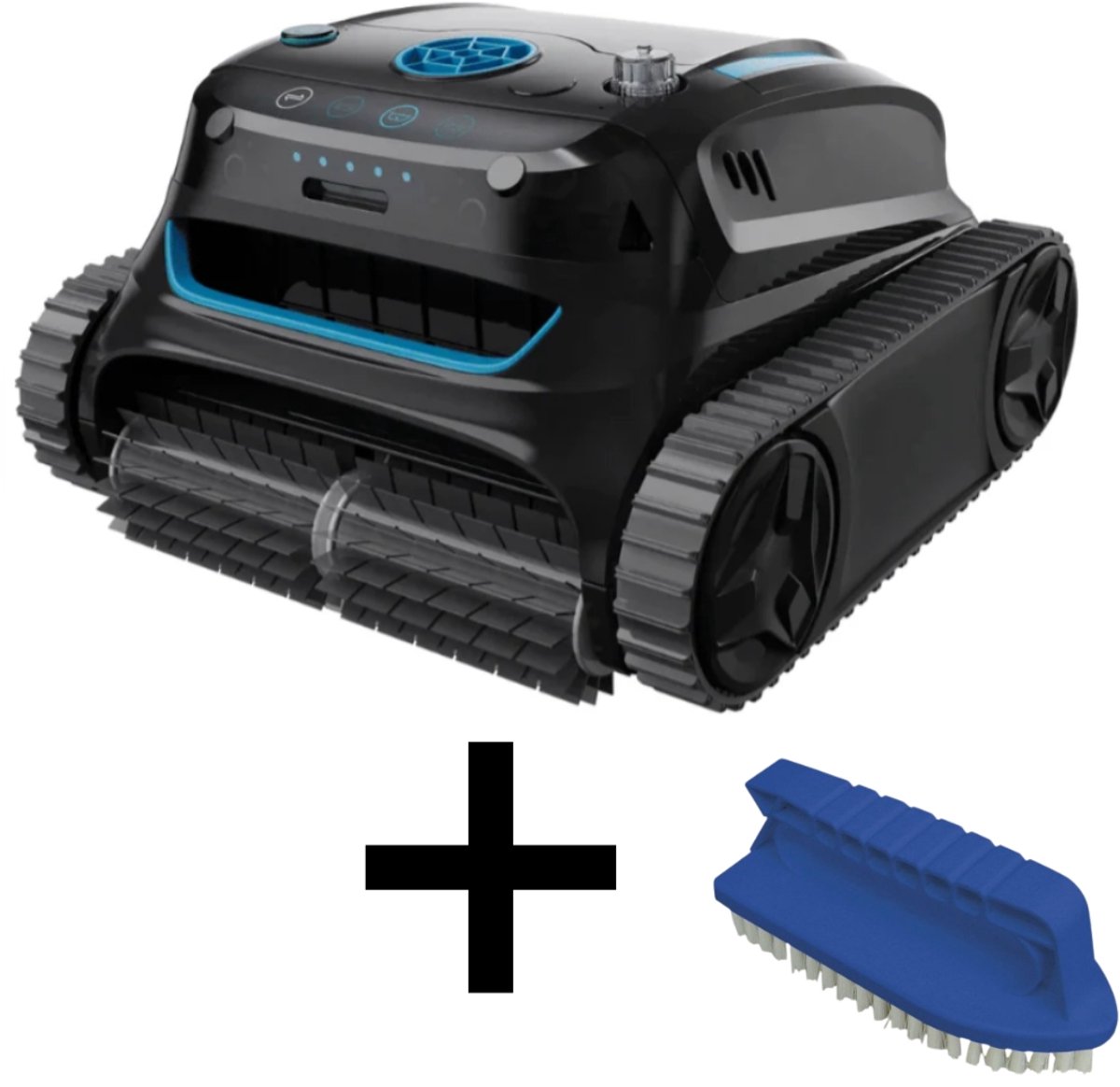 Wybot - Zwembadrobot S2 - Draadloze Zwembadrobot - Zwembadonderhoud - Zwembad Stofzuiger - Incl. Gratis Handborstel