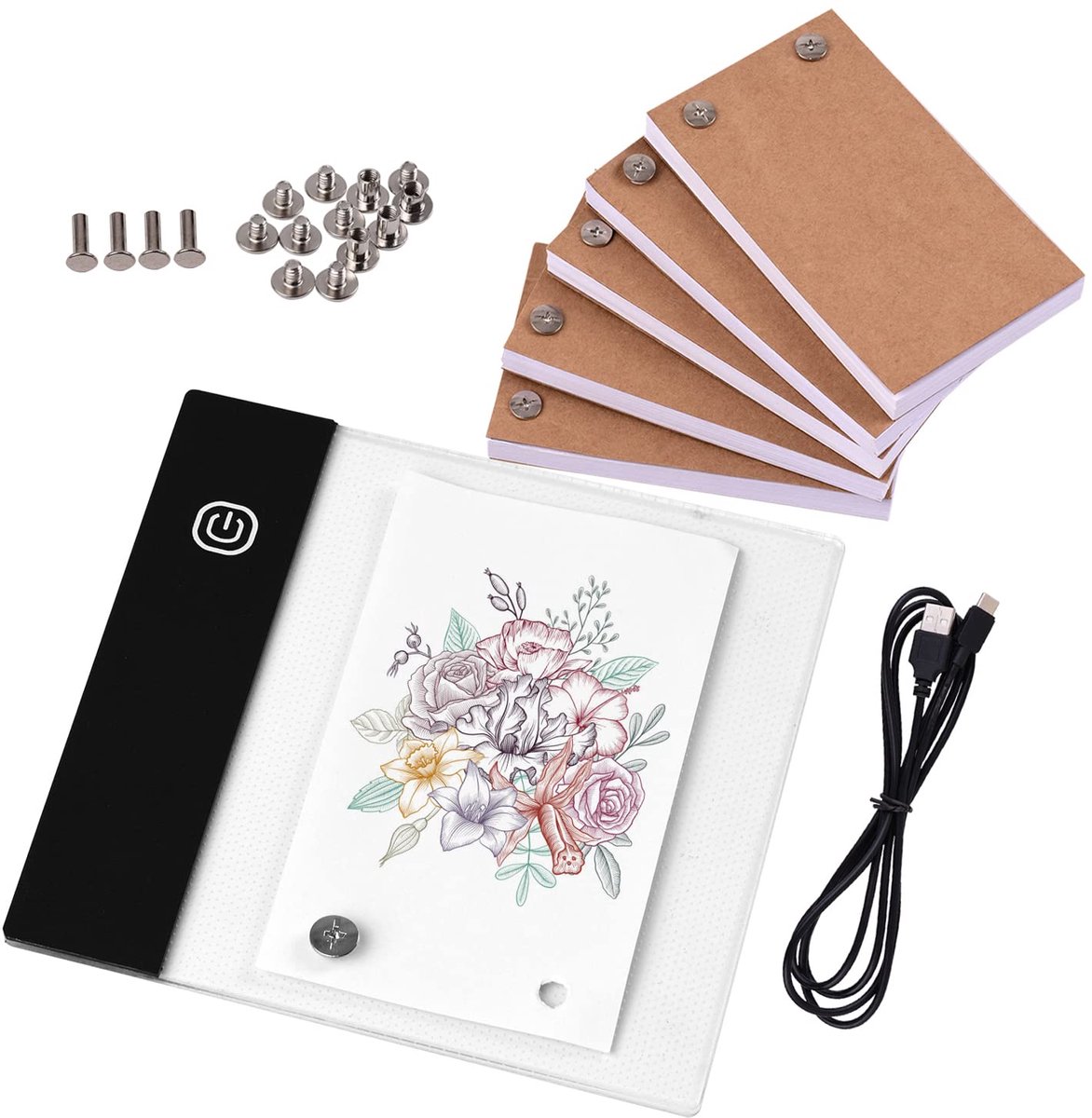 Flipboek Mini Lightbox - Geschikt voor Tekeningen en 2D Animaties - USB Voeding