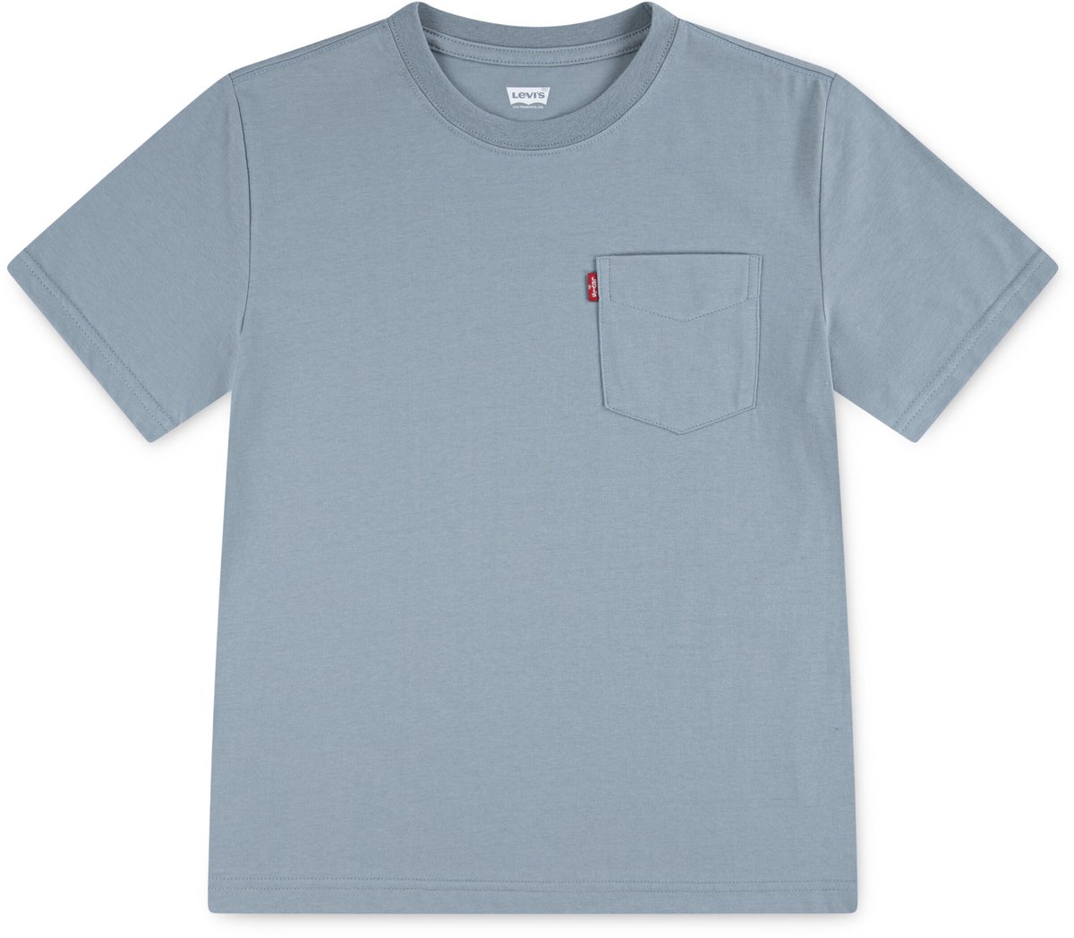 Levi´s ® Kids Sunset Pocket T-shirt Met Korte Mouwen 6 Years Jongen Lead