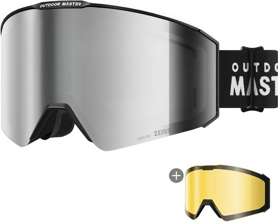 Magnetische Verwisselbare Skibril Lens voor Snowboard Anti-Fog OTG Geschikt voor Diverse Weersomstandigheden