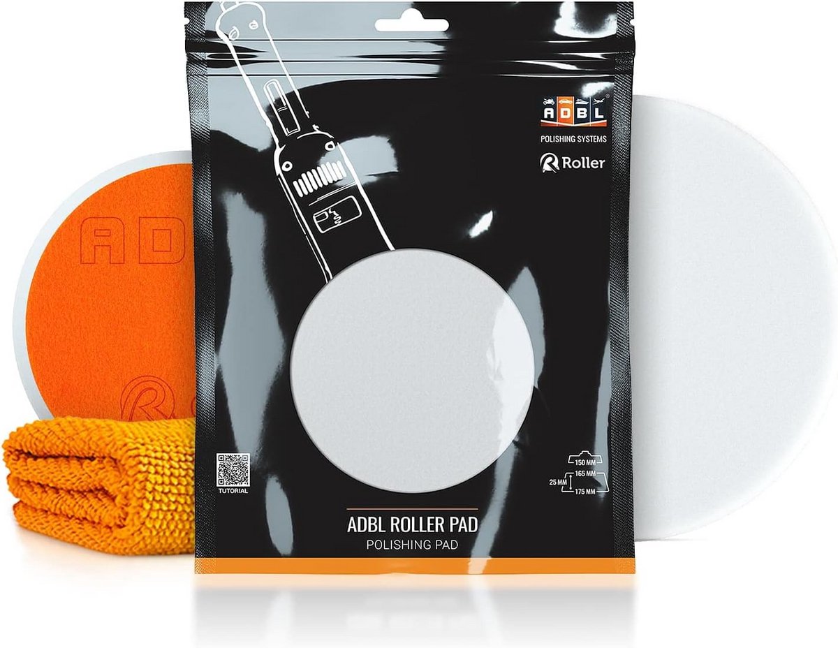 Professioneel Polijstpad 150mm met Klittenband voor Excentrische en Rotatiepolijstmachines