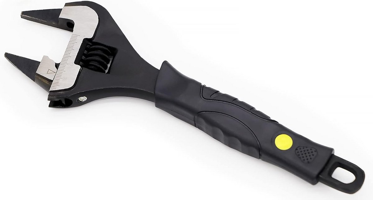 Verstelbare Sleutel met Extra Dunne Kaak 8 Inch - Nauwkeurige Grip