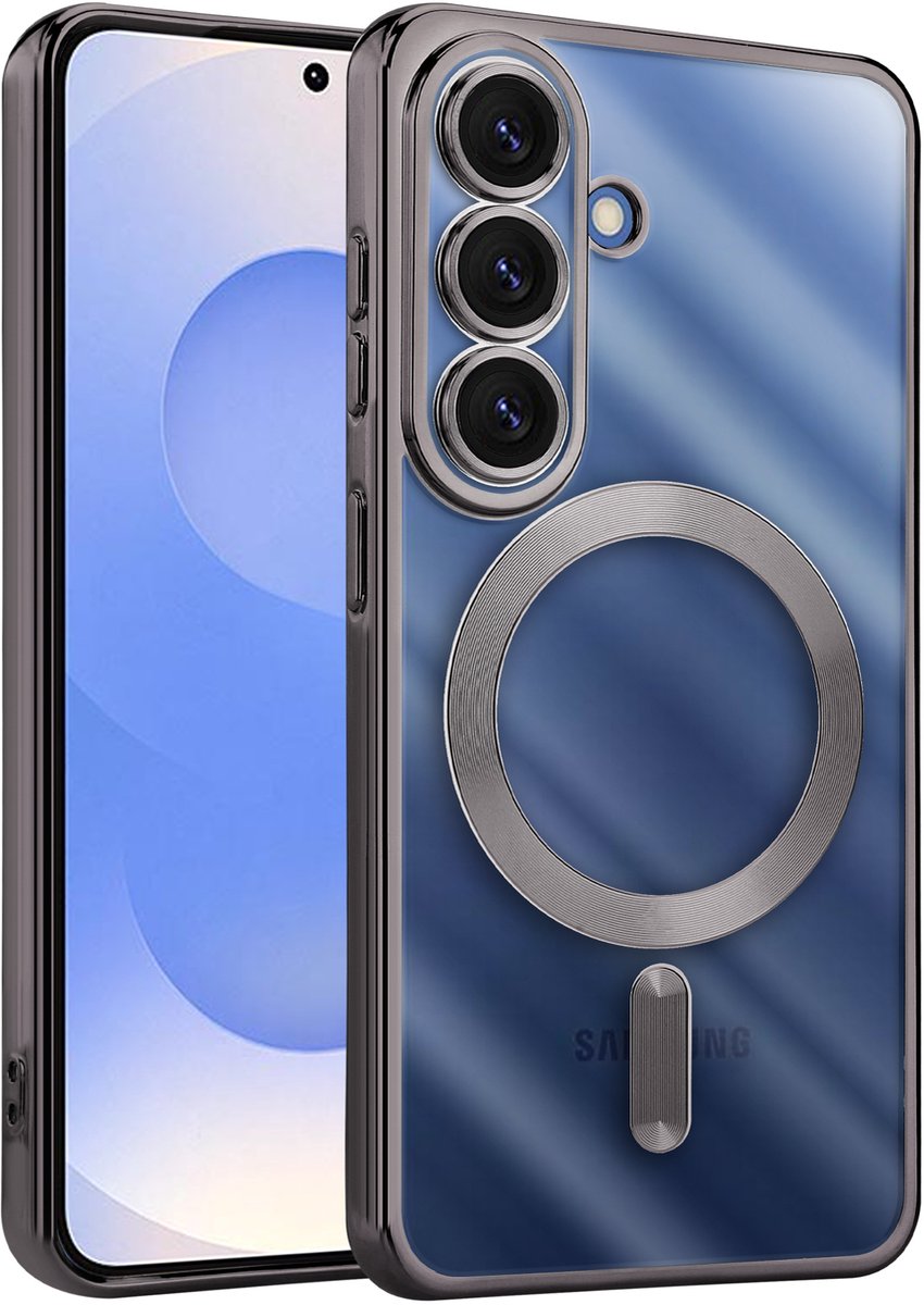 ShieldCase Hoesje met Camera Cover - Geschikt voor Samsung Galaxy S26 Plus - Zwart