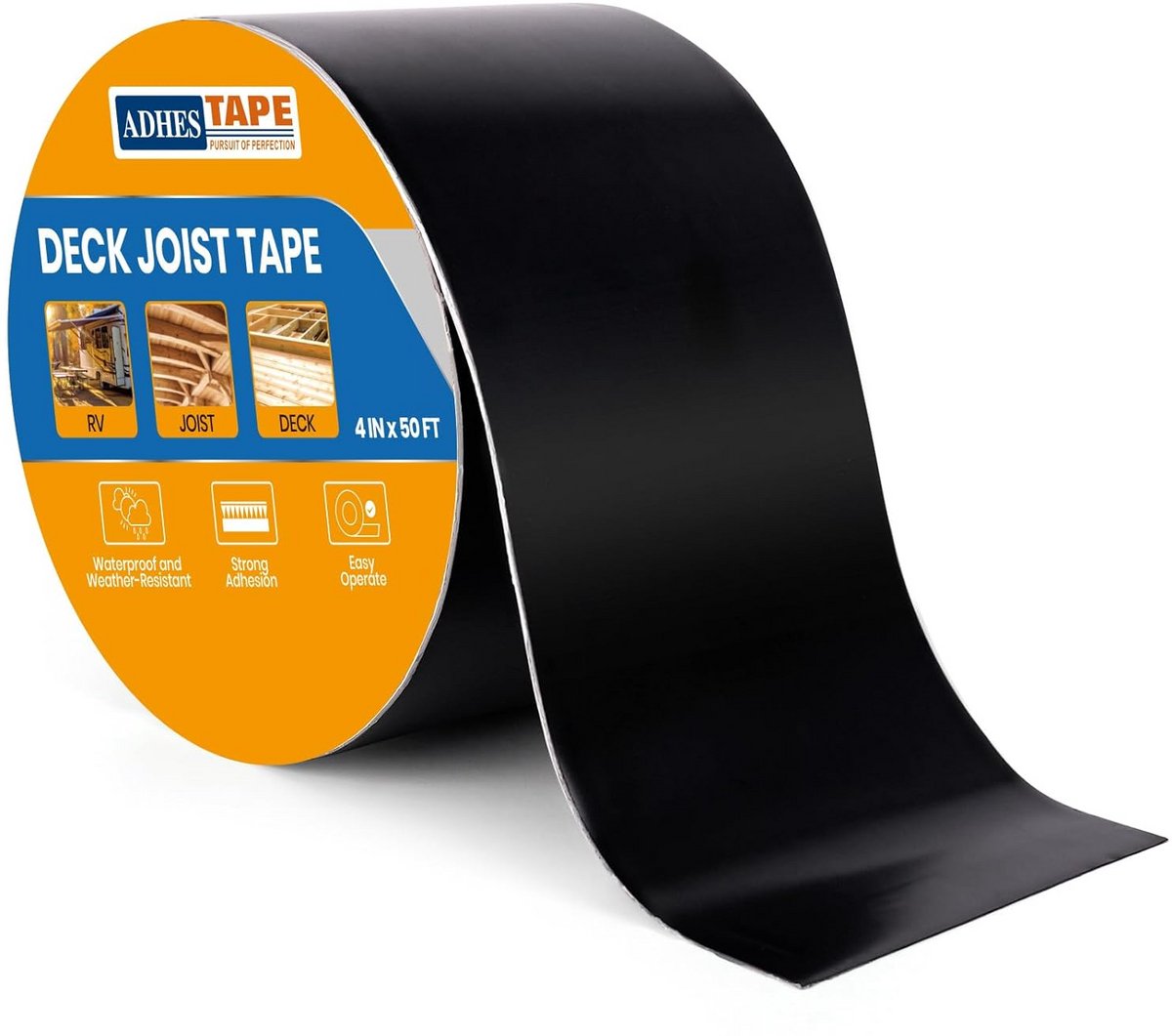 Butylband Afdichtingsband - Rubberen Tape - Waterdicht Afdichten - Corrosiebescherming - 100mm x 15m - Zwart