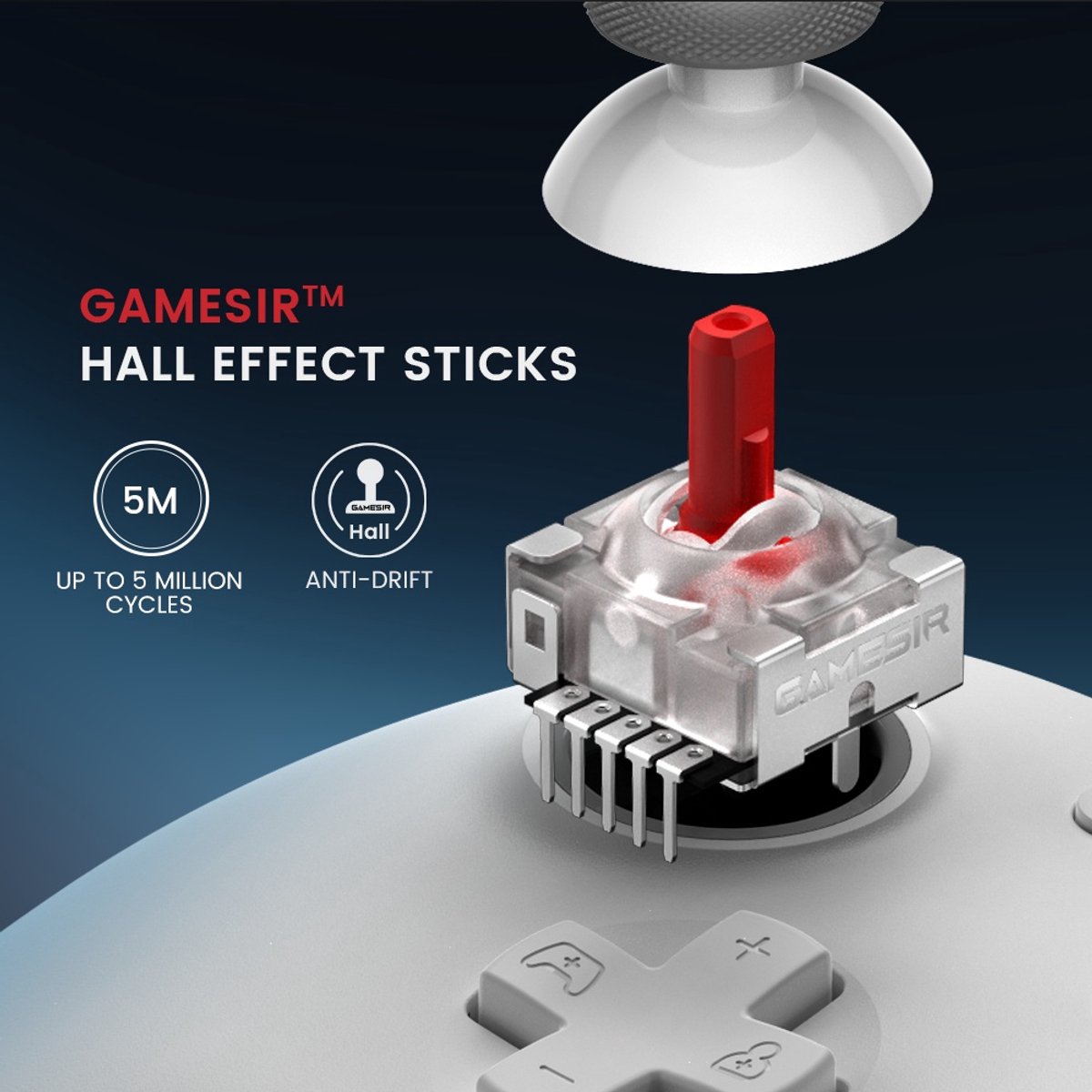 Gamesir G7 - Bedrade controller - Wit thumbnail 4