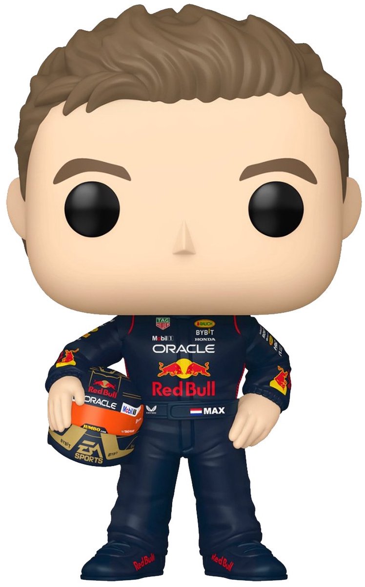 Pop Racing: Max Verstappen with Helmet Funko Pop #08 — afbeelding 3