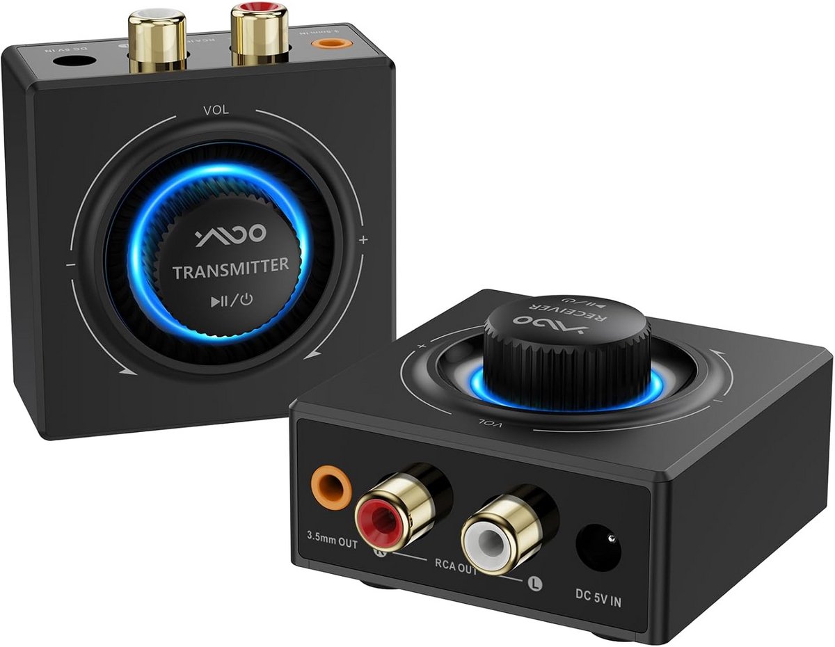 Draadloze Ontvanger Adapter voor Audioapparatuur Bluetooth 5.3