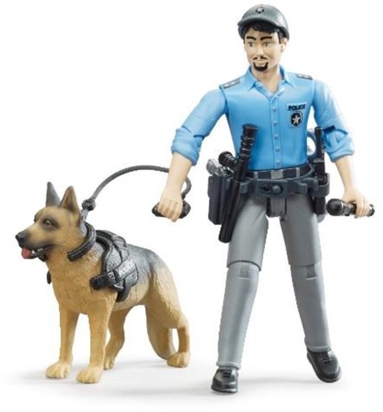 Politieagent met hond van Bruder van Bruder — afbeelding 5