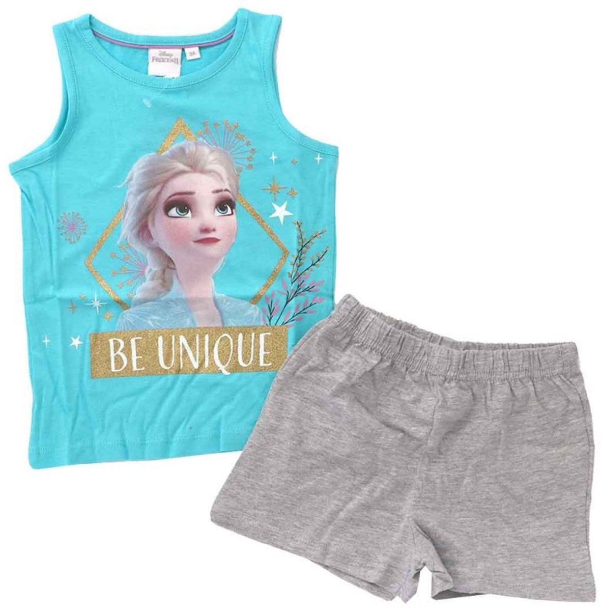 Disney Frozen kinderpyjama's 7 jaar Blauw