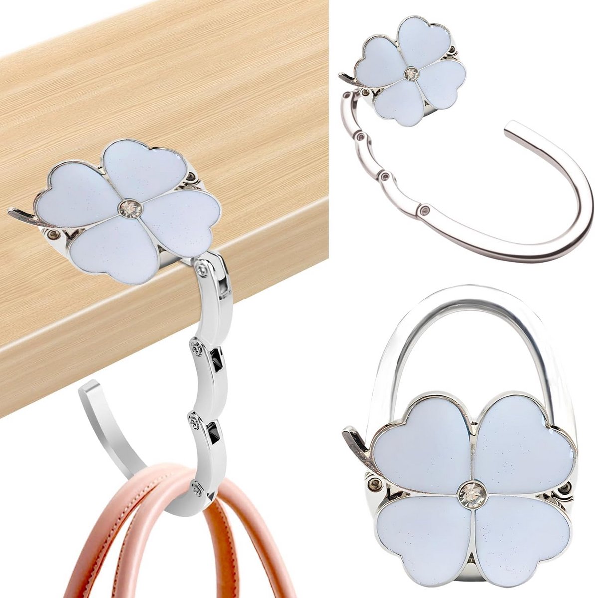 Opvouwbare Tas Hanger voor Tafel - Draagbare Handtashouder