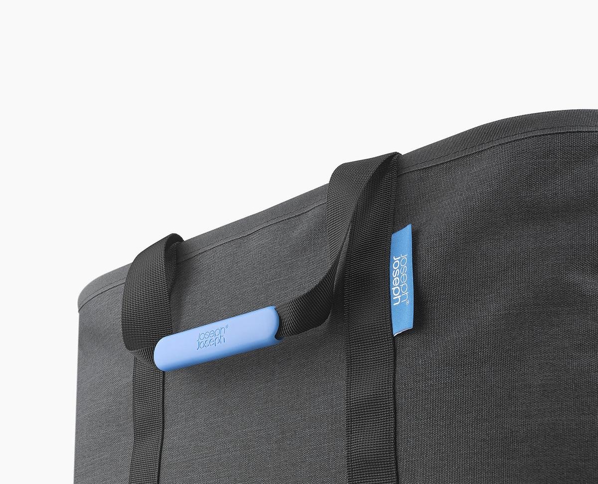 Joseph Joseph Hold-All™ 35L opvouwbare draagbare wasmand (Carbon Black)