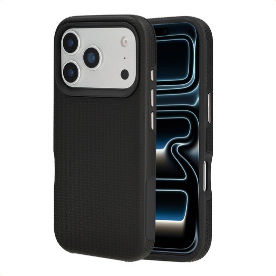 Accezz Hoesje - Convient pour Apple iPhone 17 Pro - Tough Backcover convient pour MagSafe - Zwart