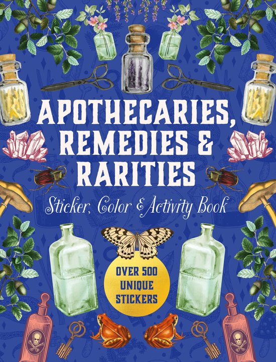 Sticker Activity Deluxe Editions- Apothecaries, Remedies & R ... - cover