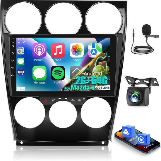 Aramox Auto Video Speler, 9,7 Inch Autoradio Bluetooth Hands-Free Multimedia Speler GPS Navigatie Vervanging voor Cruze J300 2008-2014 Aramox Auto Video Speler, 9,7 Inch Autoradio Bluetooth Hands-Free Multimedia Speler GPS Navigatie Vervanging voor Cruze J300 2008-2014