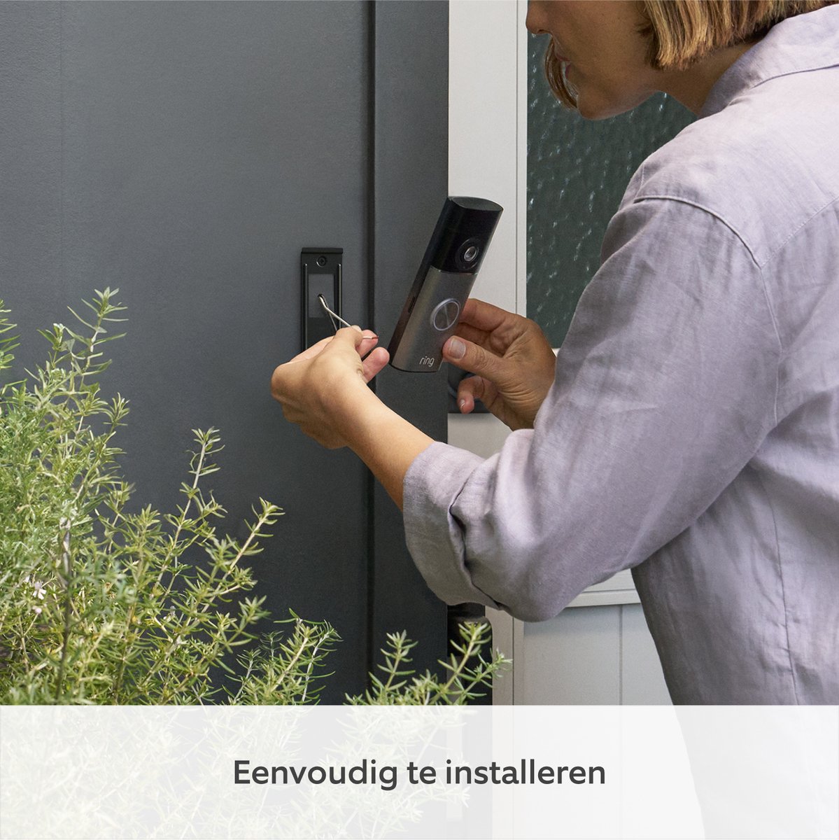 Ring Bedrade videodeurbel Pro (nieuwste generatie) - Zilver - Vaste Aansluiting - 4K video – foto 5