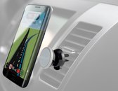 Azuri magnetische telefoonhouder voor in de auto op het luchtrooster - Universeel - Zwart