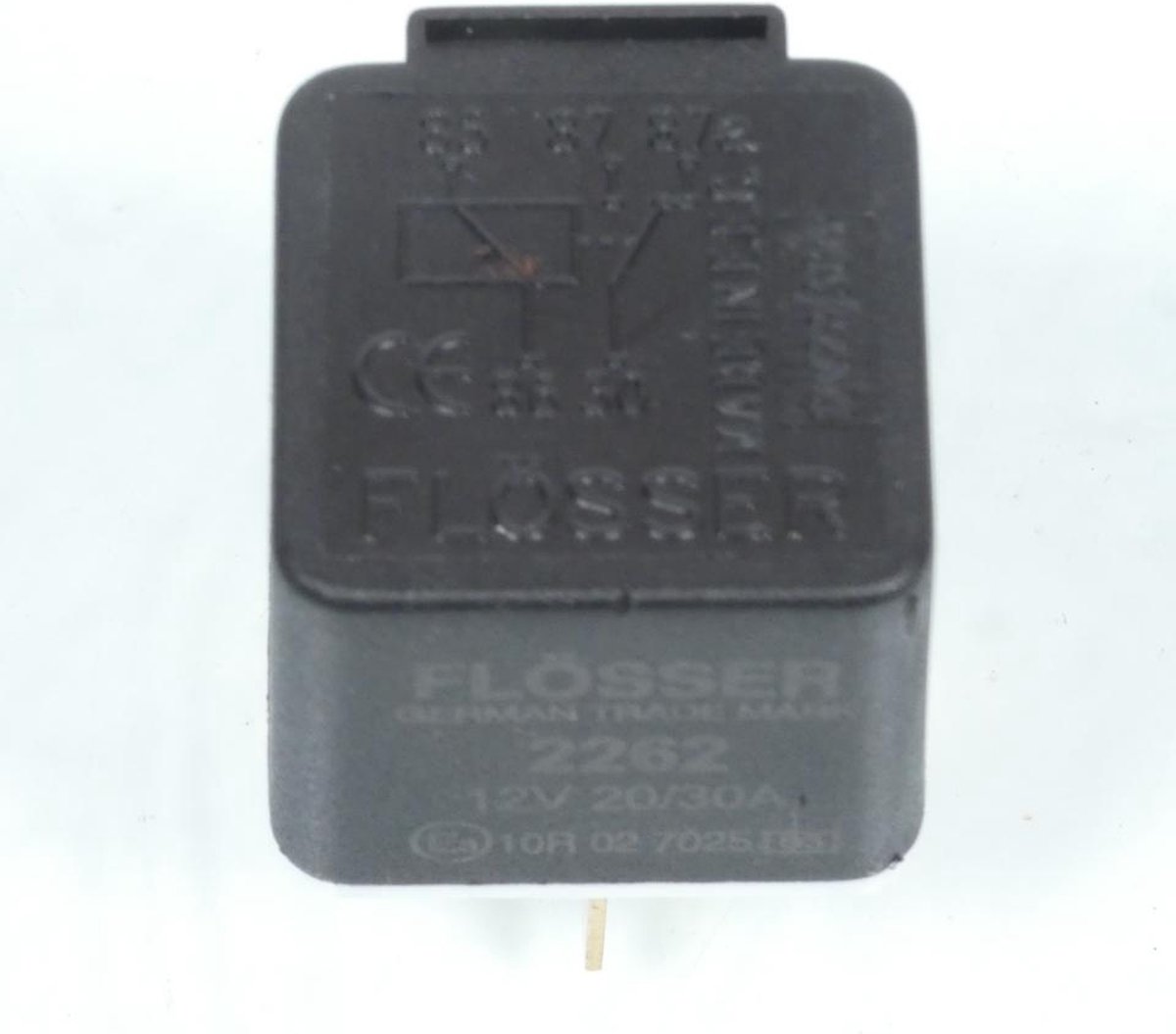 elektrisch wisselrelais 5 nokken 12v 20/30a flosser 2262 voor motor scooter