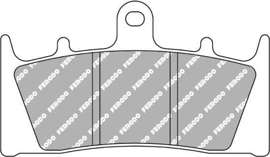 Plaquette frein Ferodo pour moto Kawasaki 600 ZX-6 R Ninja 1998 à 2001 AV Neuf