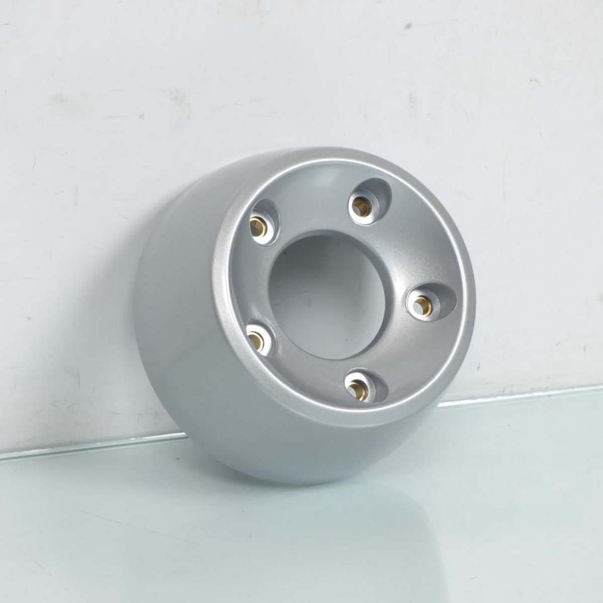 rms uitlaatbeschermer voor yamaha 400 majesty scooter 2004 tot 2006 grijs metallic nieuw