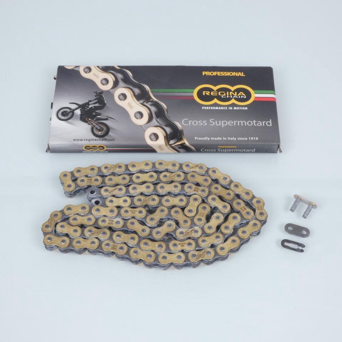 regina transmissieketting voor suzuki 400 dr s 1980 tot 1983 steek 520 108 schakels nieuw