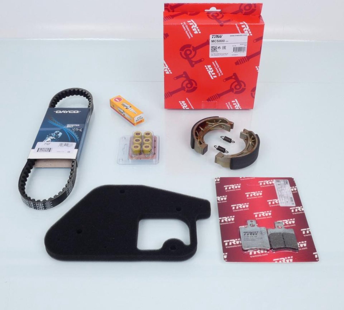 Kit révision entretien Sceed24 pour Scooter MBK 50 CW Booster 12 pouces France 2T AC 2013 à 2016 (FRA) / 12.704024 Neuf