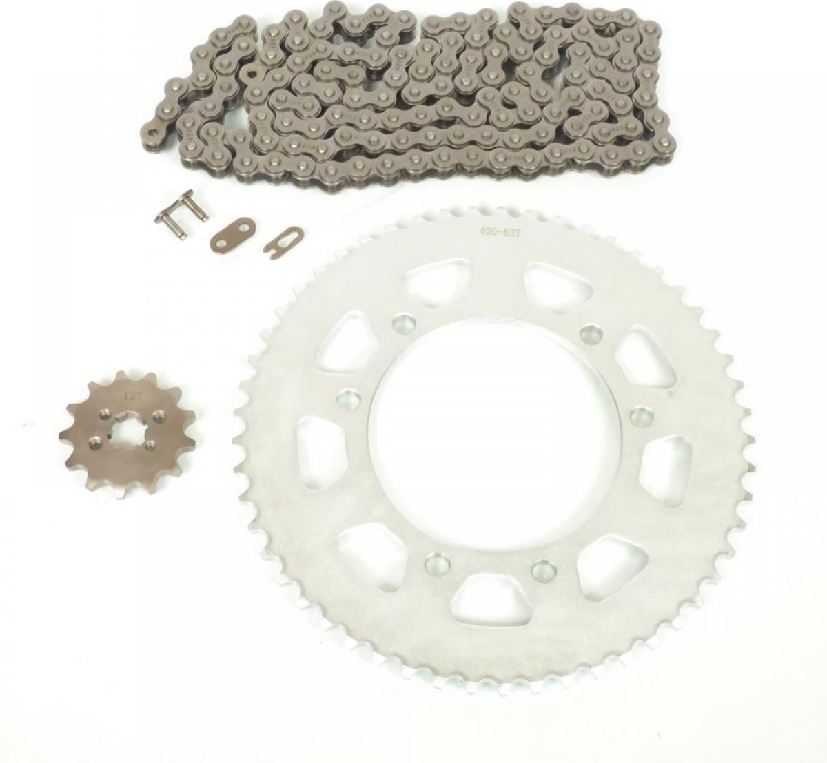 Kit chaîne Teknix pour Moto Gilera 50 RCR 2011 à 2017 Neuf
