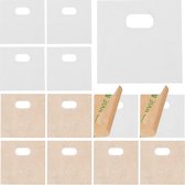 Kit d'onglets de réparation de stores verticaux transparents, 60 pièces, remplacement pour stores verticaux, fixateur de stores transparents, panneaux de pièces à clipser.