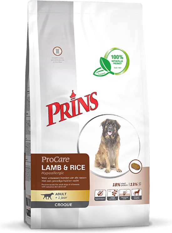 Prins - Procare Hypoallergic lam & rijst - Hondenvoer - 2 kg