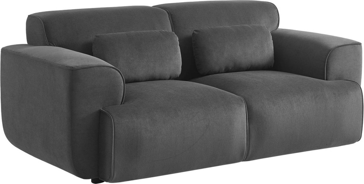 sweeek - 2-zits corduroy bank, wallas, b 178 x d 97,5 x h 73cm