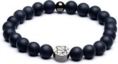 Sem Lewis Piccadilly South Kensington Armband  (Lengte: 20.00 cm) - Zwart