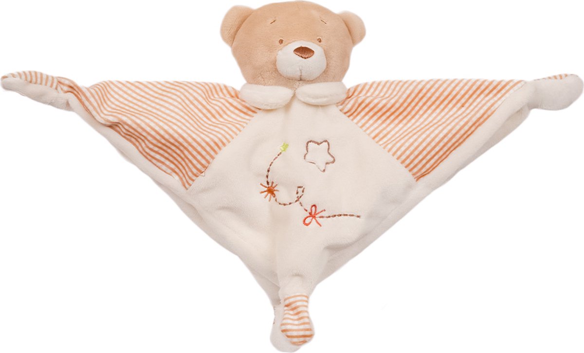 Speelgoedtopdeals - Pluche Knuffeldoekje Billie Beer - 23 cm