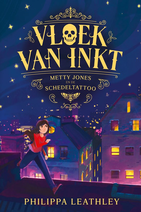 Vloek van inkt 1 - Metty Jones en de schedeltattoo - cover