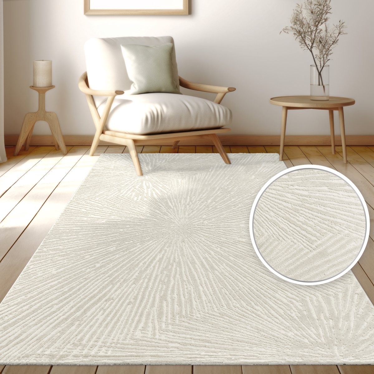 Paco Home Woonkamertapijt, modern abstract geometrisch patroon, 3D-effect 160x220 cm