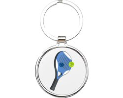 Akyol - padel Sleutelhanger - Tennis - padellers - padellen - padeller - paddle - squash - squashen - squasher - tennissen - padelster - cadeau voor mensen die van padel houden - cadeau voor een padeller - 4 x 7,5 CM