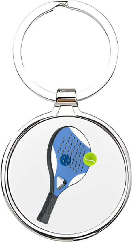 Porte-Clés Padel Avec Jeton Cod.Yy76819Lu Cm 10,5X3,8X0,5H By Varotto