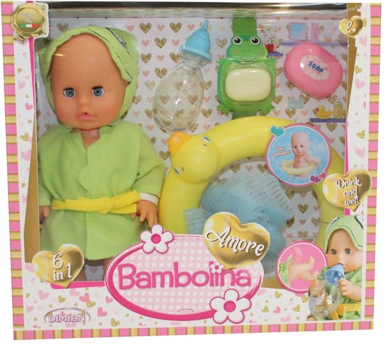 Pop met bad en accessoires - Amore - 30 cm. van POP — afbeelding 3