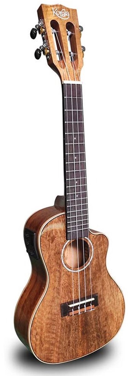 Korala UKC-730-CE Arched Back Concert ukulele Semi Akoestisch