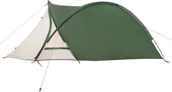 vidaXL Koepeltent - 2-Persoons - Waterdicht - Groen Kampeerten - Tent - Koepeltent - Tweepersoons Tent - Waterdichte Tent van Vidaxl — afbeelding 4