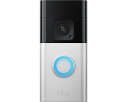 Ring Battery Video Doorbell Plus – slimme deurbel – top tot teen zicht – batterij – 1536p HD+ video