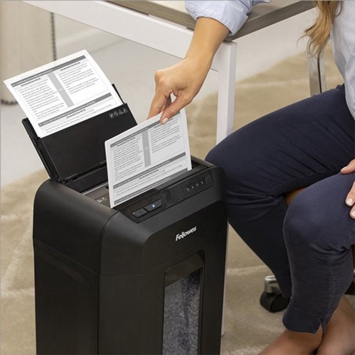 Fellowes Automax 90M - Kantoor Papierversnipperaar thumbnail 6