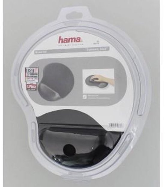 Hama Mousepad Ergonomic, Black
