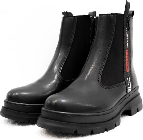 Bottes pour femmes Chelsea Efrin Edge - Zwart