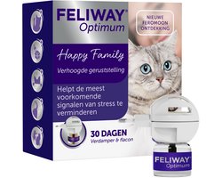 Feliway Optimum - Startset - 1 Verdamper met 1 Vulling - 48 ml - Anti-stress voor Kat