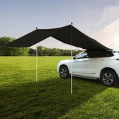 Bol.com JGS ® Waterdichte Auto Luifel Tent Voor SUV's Camping en Outdoor Activiteiten 300 x 200 cm Zwart aanbieding