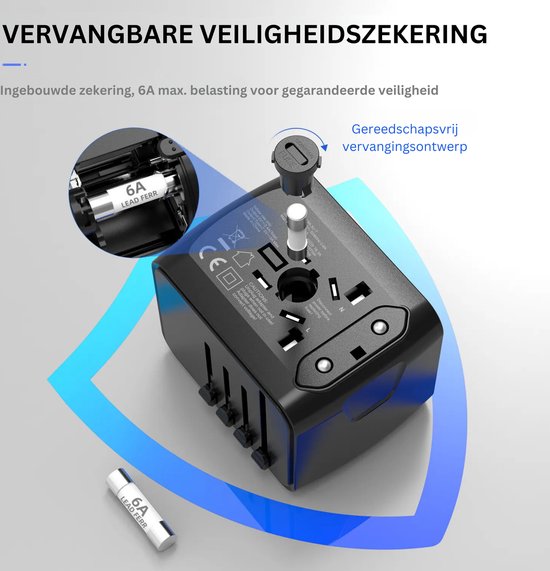 Adaptateur De Voyage Australie Type I - 2 Pièces, Compact - Compatible Australie, NZ, Chine, Argentine... - Blanc, Max 2500W