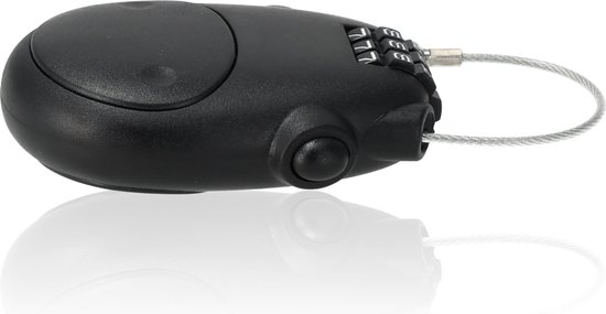 Cijferslot hangslot met code 6 stuks – Weerbestendig fietsslot voor binnen en buiten – Duurzaam staal en kunststof – 8x4.6x1.2 cm veiligheidsslot