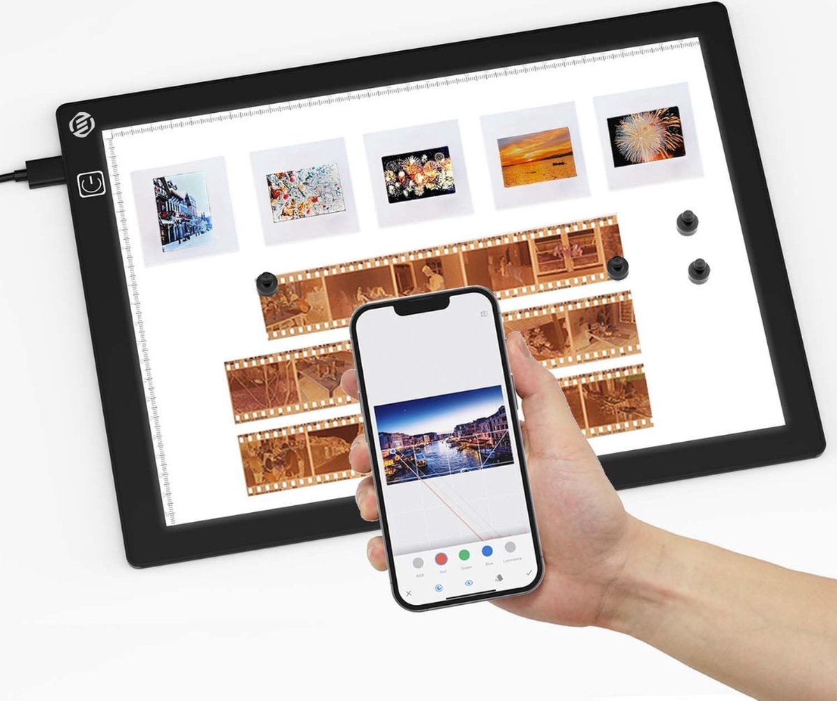 Equivera Negatiefscanner - Negatieven Scanner - Negatief Scanner - Diascanner Kopen